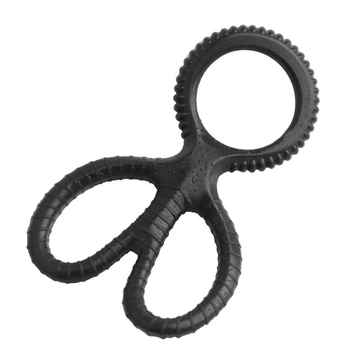 Silicone Three Ring Penis Ring for Men / Cock Ring for Remaining Erect / Adult Sex Toys - EVE's SECRETS